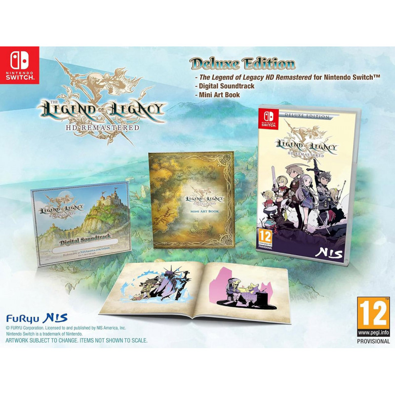 The Legend of Legacy HD Remastered [Deluxe Edition]