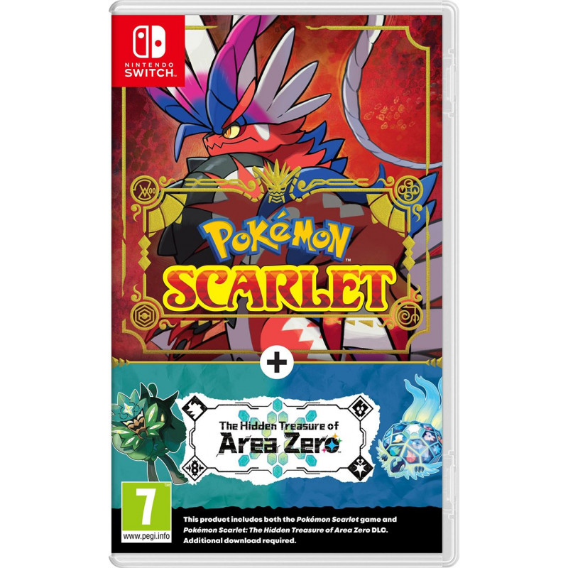 Pokemon Scarlet + The Hidden Treasure of Area Zero