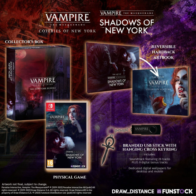 Vampire: The Masquerade - Coteries of New York / Vampire: The Masquerade - Shadows of New York [Collector's Edition]