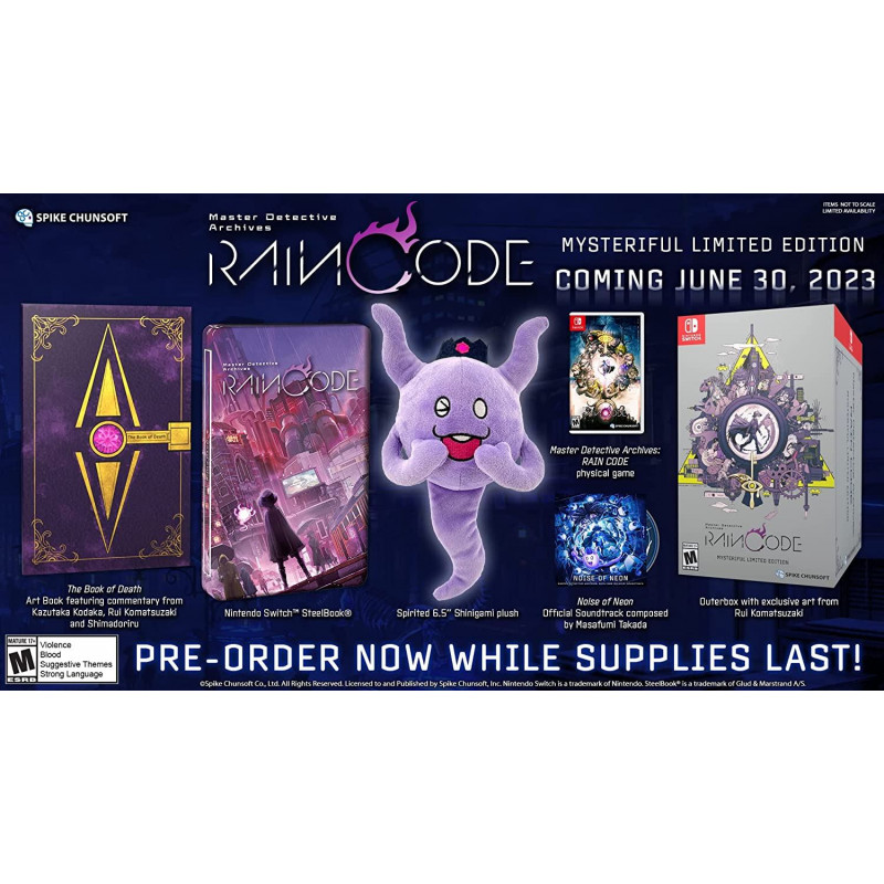 Master Detective Archives: RAIN CODE [Mysteriful Limited Edition]