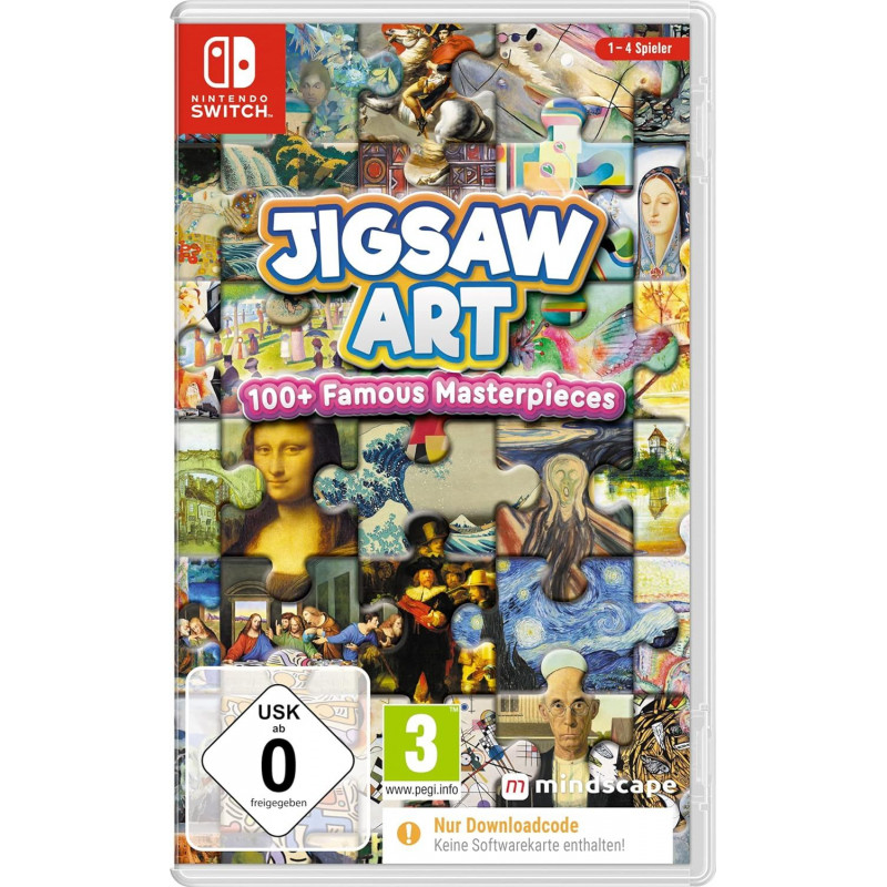 Jigsaw Art: 100+ Famous Masterpieces [German Cover] (Code in a box)