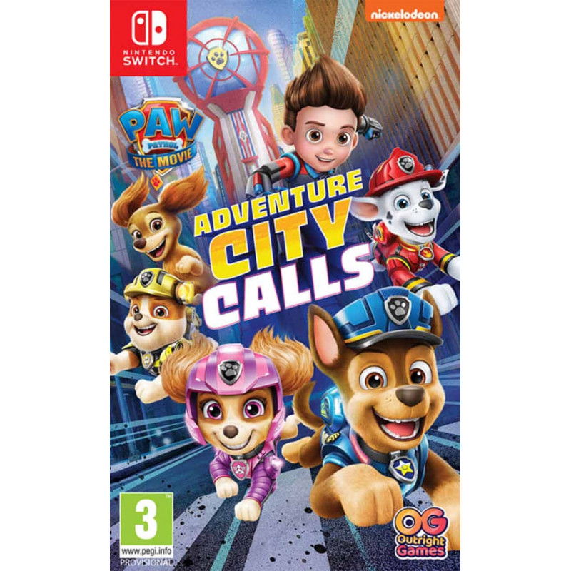 PAW Patrol The Movie: Adventure City Calls