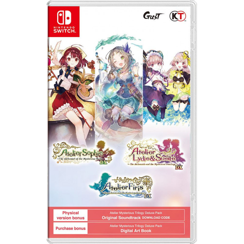 Atelier Mysterious Trilogy Deluxe Pack (English)