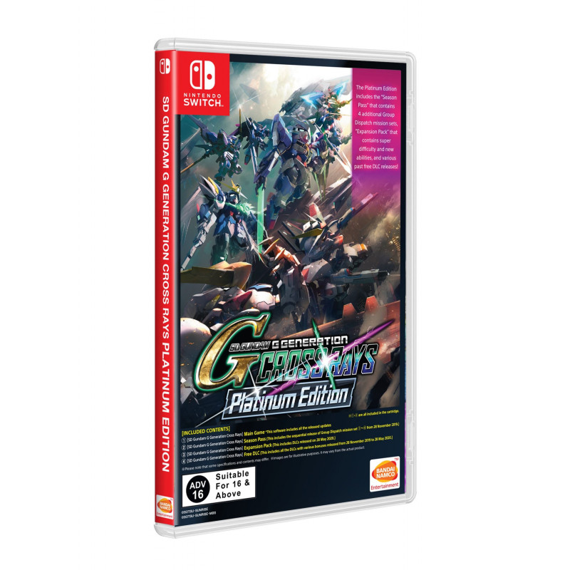 SD Gundam G Generation Cross Rays [Platinum Edition] (English)