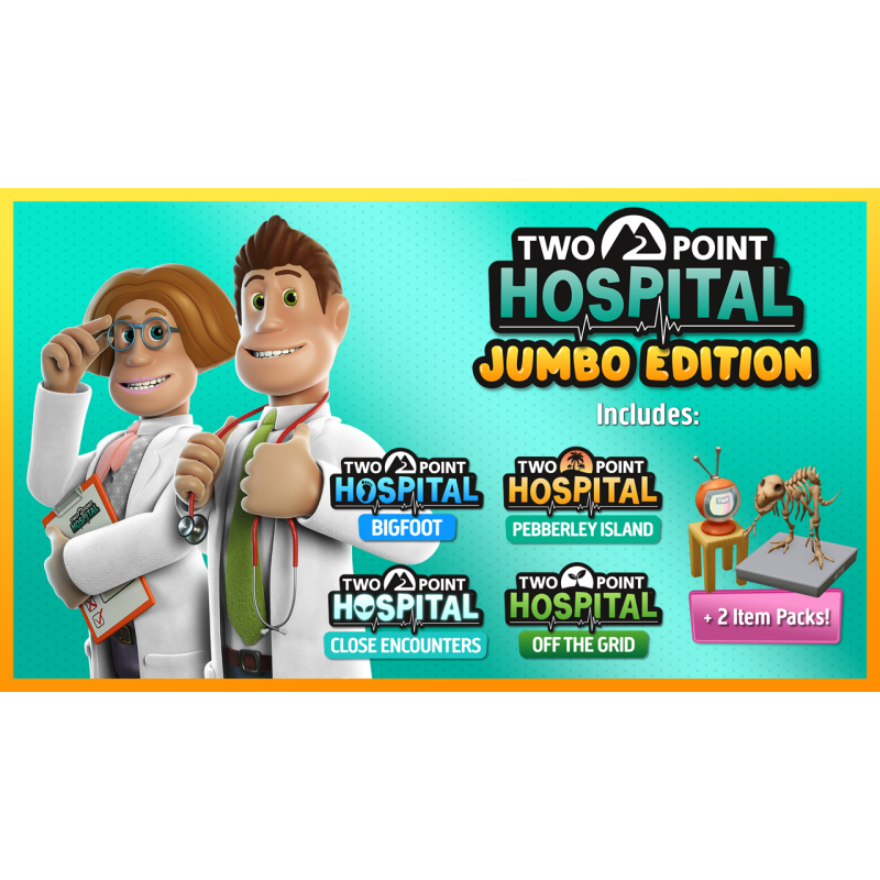 Two Point Hospital [Jumbo Edition] (English)