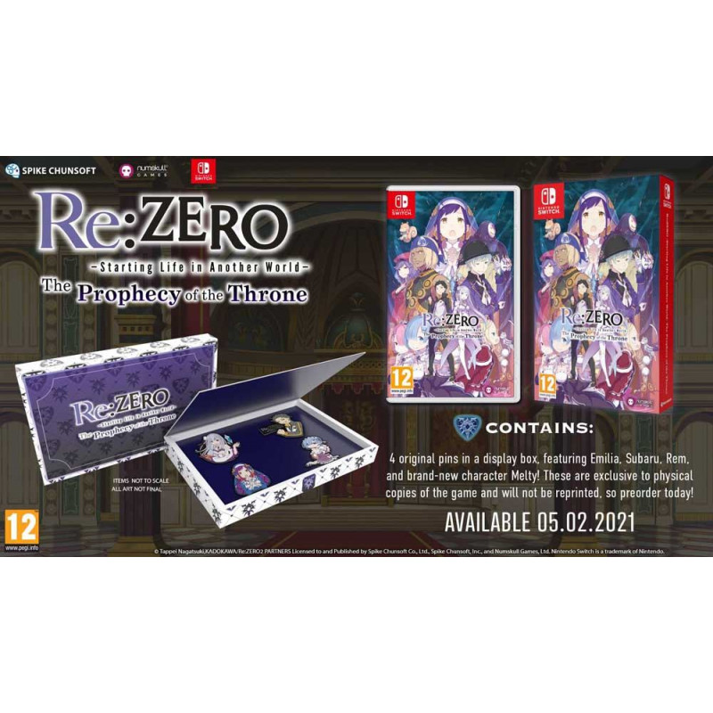 Re:ZERO - Starting Life in Another World: The Prophecy of the Throne