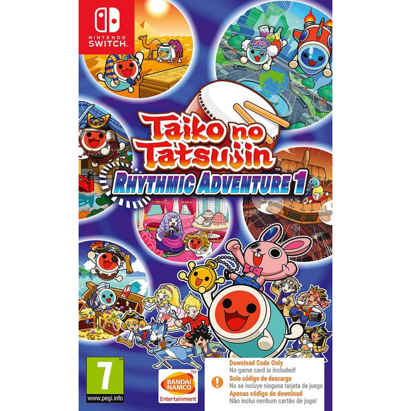 Taiko no Tatsujin: Rhythmic Adventure 1 (Code in a box)