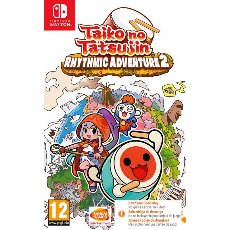 Taiko no Tatsujin: Rhythmic Adventure 2 (Code in a box)