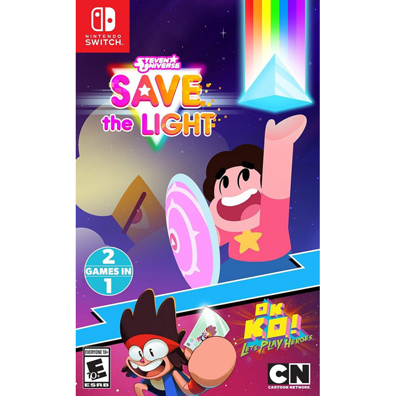 Steven Universe: Save the Light / OK K.O.! Let's Play Heroes 2 Games in 1