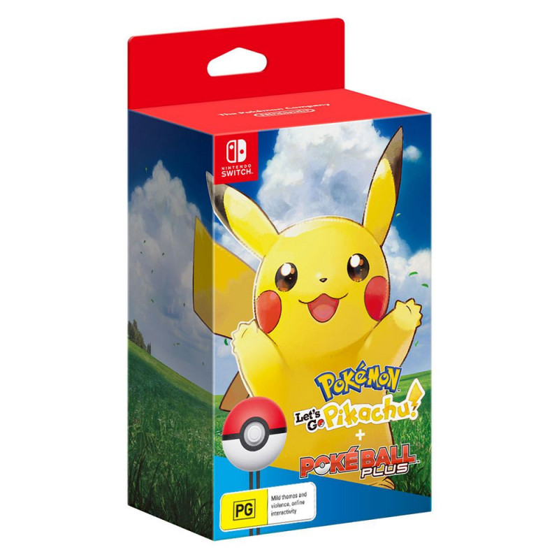 Pokemon: Let's Go, Pikachu! + Poke Ball Plus Pack