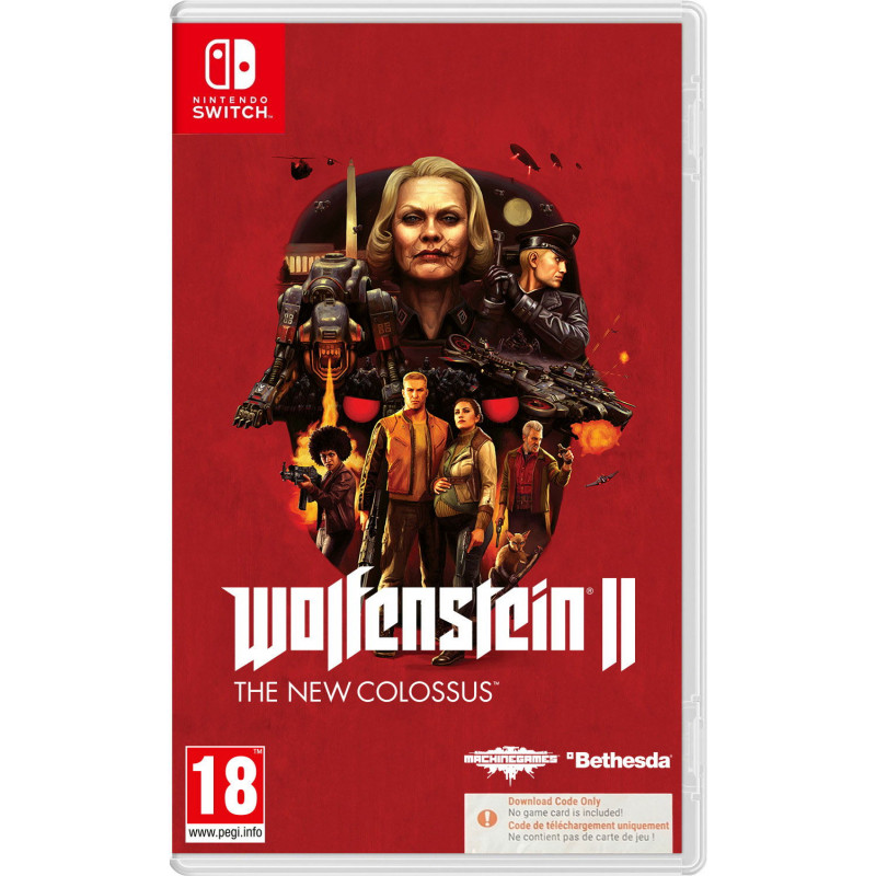 Wolfenstein II: The New Colossus (Code in a box)