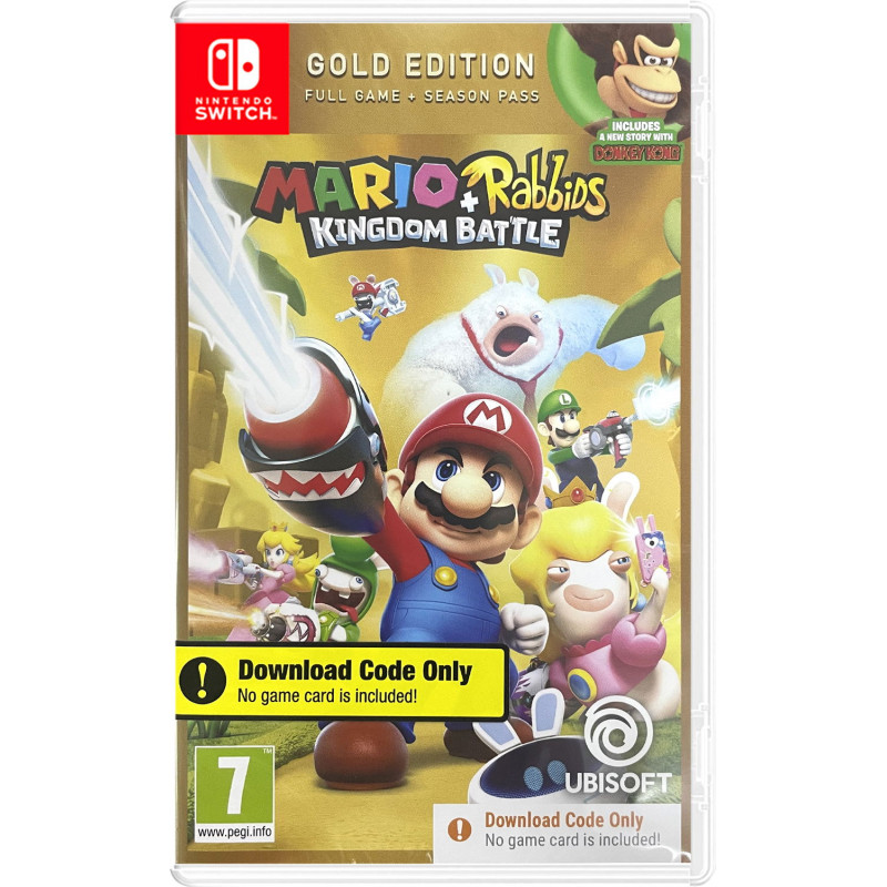 Mario + Rabbids: Kingdom Battle [Gold Edition] (Code in a box)