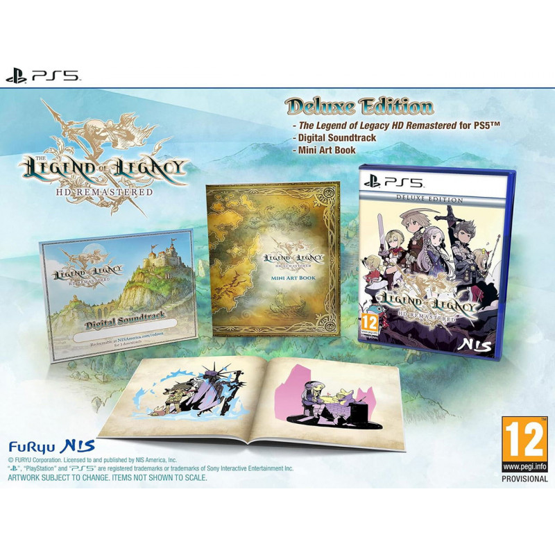 The Legend of Legacy HD Remastered [Deluxe Edition]