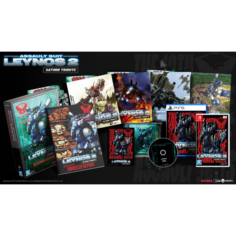 Assault Suit Leynos 2 Saturn Tribute [12th Special Mecha Unit Pack Limited Edition] (Chinese)