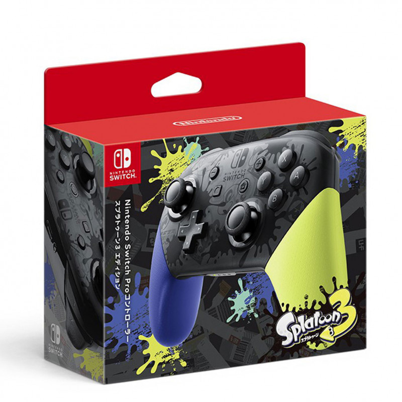 Nintendo Switch Pro Controller [Splatoon 3 Special Edition]