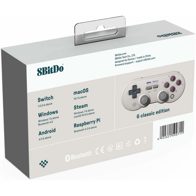 8Bitdo SN30 Pro Bluetooth GamePad (G Classic Edition)