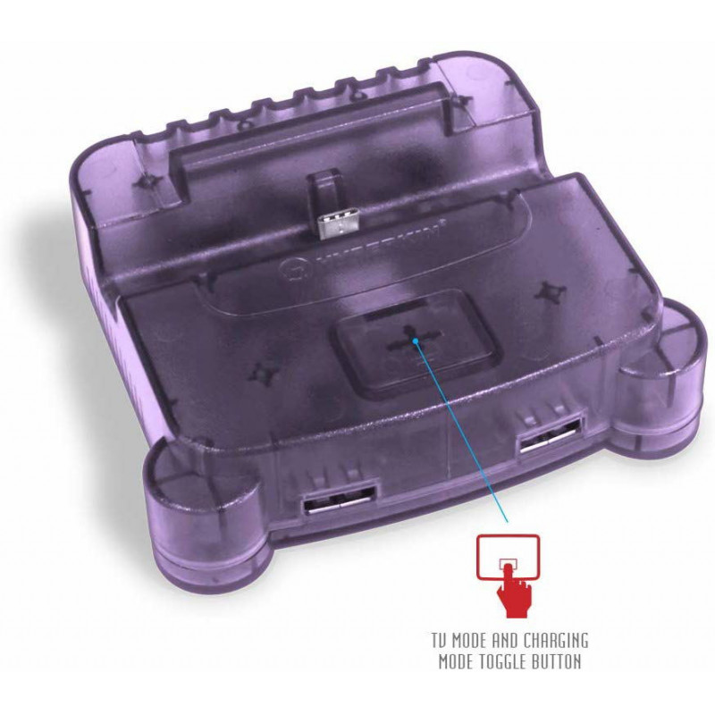 Hyperkin Retron S64 Console Dock for Nintendo Switch (Purple)