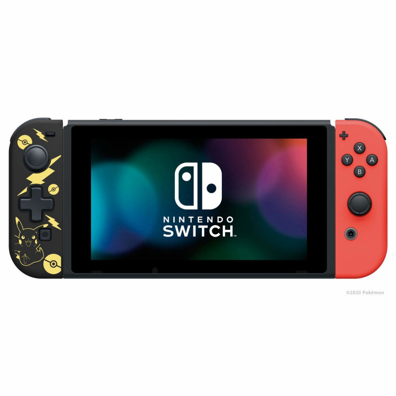 Hori D-Pad Controller (L) for Nintendo Switch (Pikachu Black & Gold)