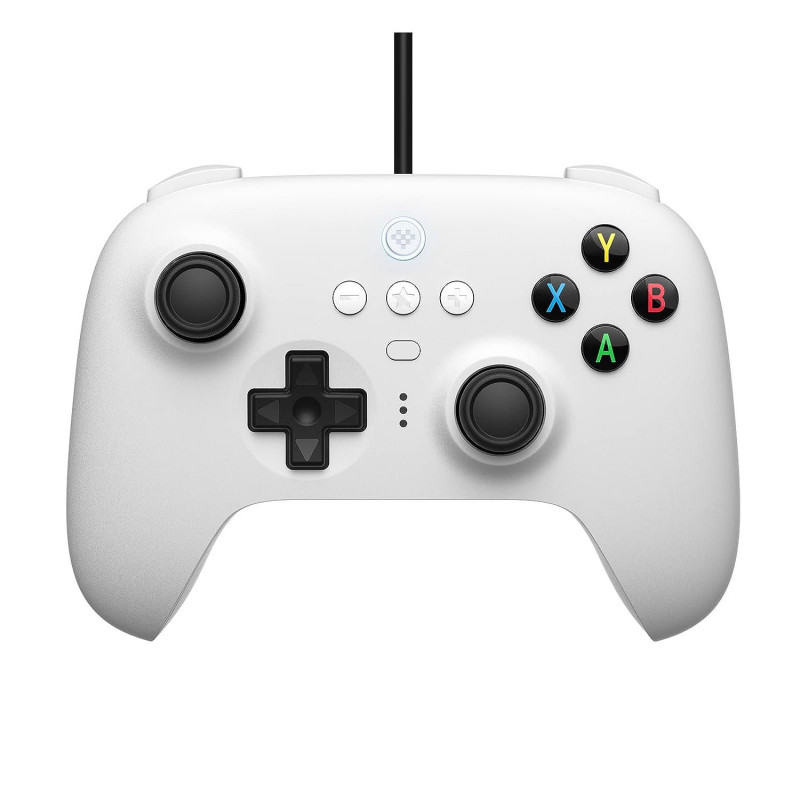 8BitDo Ultimate Wired Controller for Nintendo Switch / PC / Steam Deck (White)