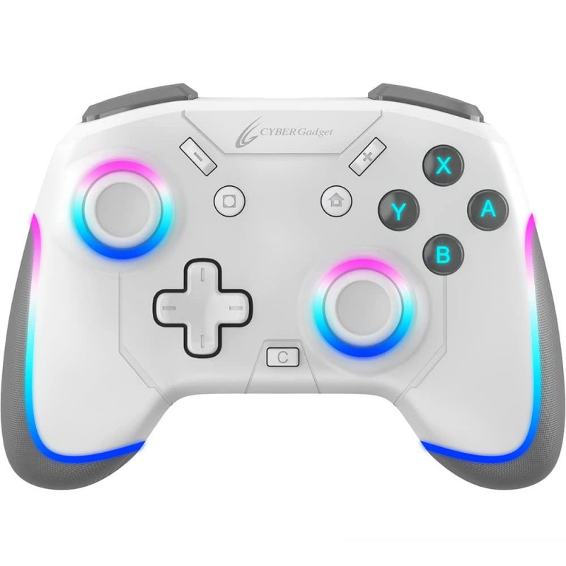 CYBER?Gaming Wireless Controller Mini HG for Nintendo Switch (White)