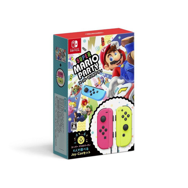 Super Mario Party Joy-Con Bundle (Neon Pink / Neon Yellow) [Limited Edition]