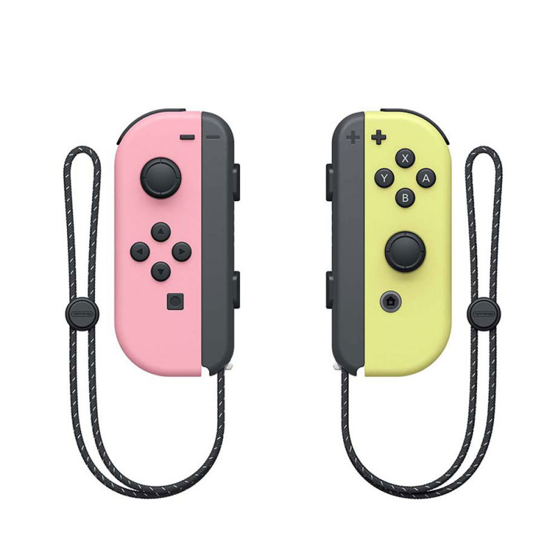 Original Nintendo Switch Joy-Con Controllers (Pastel Pink / Pastel Yellow)