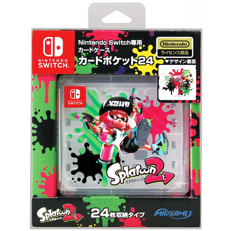 Splatoon 2 Card Pocket 24 for Nintendo Switch