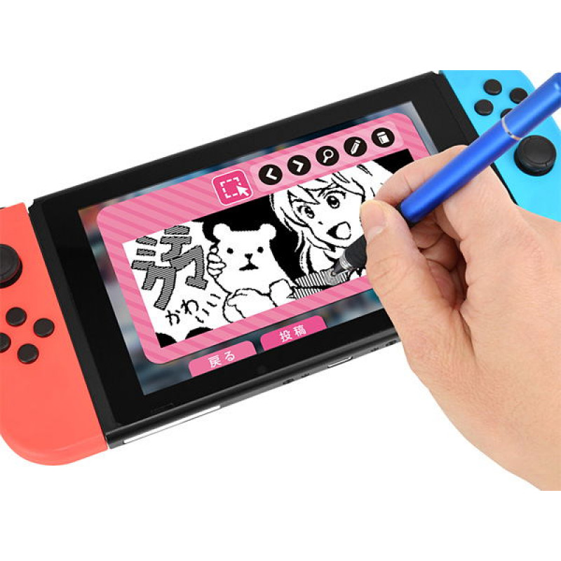 Illustration Stylus Pen for Nintendo Switch