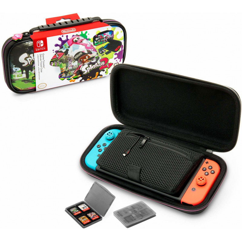 Game Traveler Deluxe Travel Case Splatoon 2 for Nintendo Switch