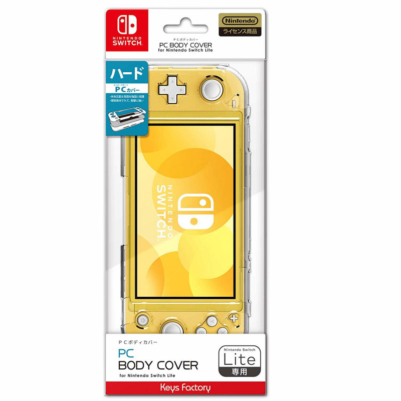 PC Body Cover for Nintendo Switch Lite (Clear)