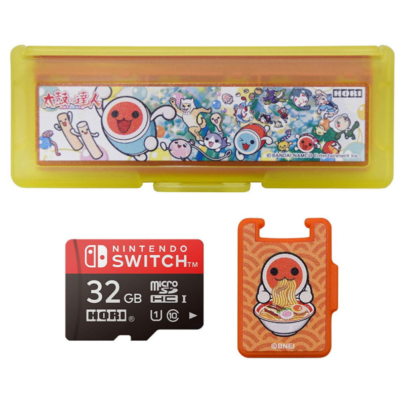 Taiko no Tatsujin microSD Card 32GB + Card Case 6 for Nintendo Switch