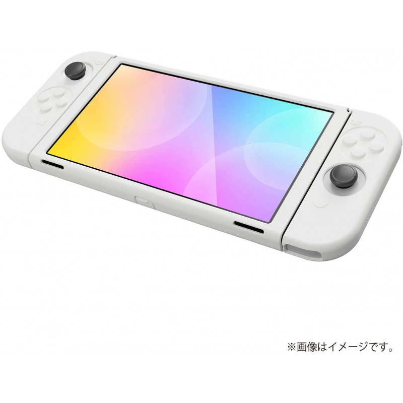 Silicon Protector for Nintendo Switch OLED Model (White)