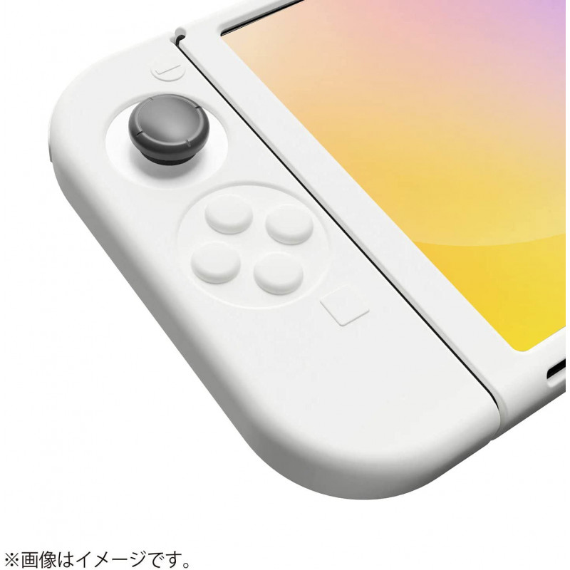 Silicon Protector for Nintendo Switch OLED Model (White)