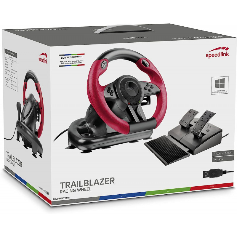 Speedlink Trailblazer Racing Wheel for PC / PS4 / PS3 /Xbox / Switch