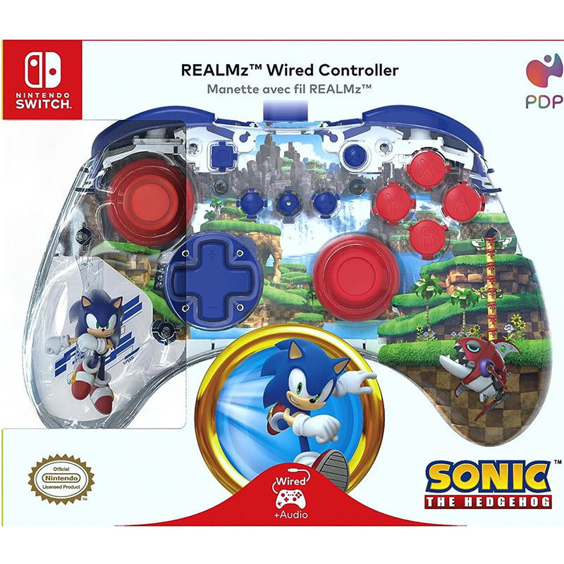 PDP Wired Controller for Nintendo Switch (Sonic Green Hill Zone)