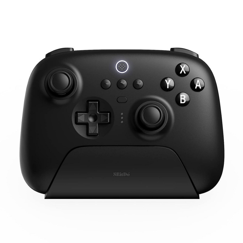 8BitDo Ultimate Controller with Charging Dock for Switch / PC / Steam Deck (Black)