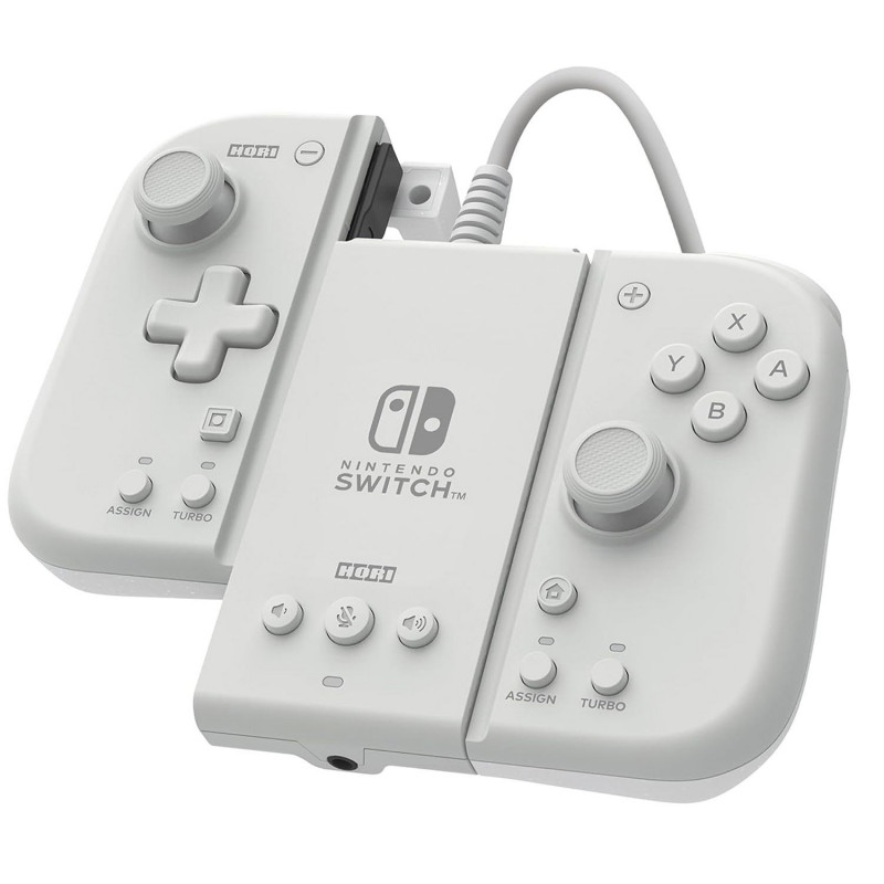 Split Pad Compact Attachment Set for Nintendo Switch (Milky White)