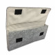 Felt Pouch for Nintendo Switch (Grey)