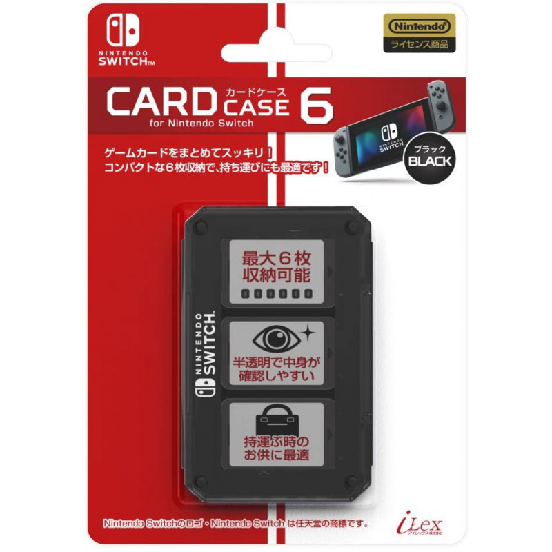 Nintendo Switch Card Case 6 (Black)