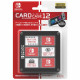 Nintendo Switch Card Case 12 (Black)