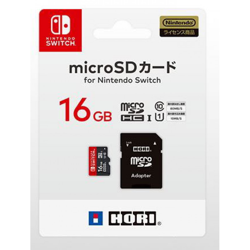 MicroSD Card for Nintendo Switch (16GB)