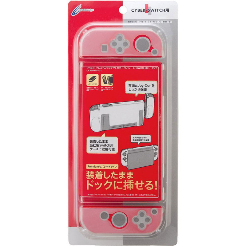 CYBER · Premium Protection Cover for Nintendo Switch (Clear)