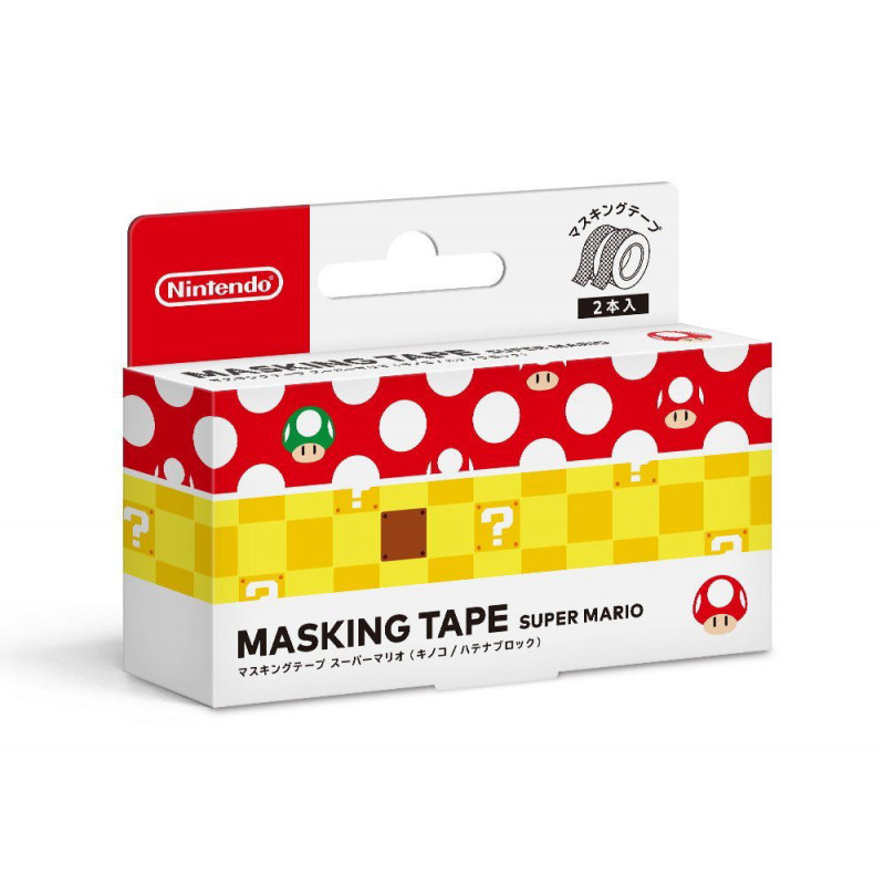 Nintendo Labo Masking Tape Super Mario (Mushroom and Hatena Block)