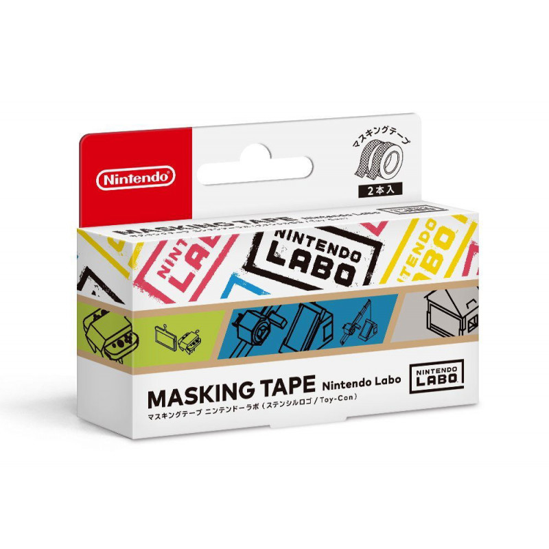 Nintendo Labo Masking Tape (Stencil Logo and Toy-Con)