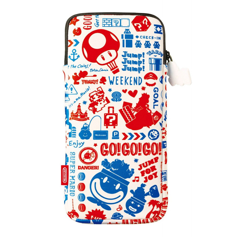 Super Mario Multi Pouch for Nintendo Switch (Travel Pattern)