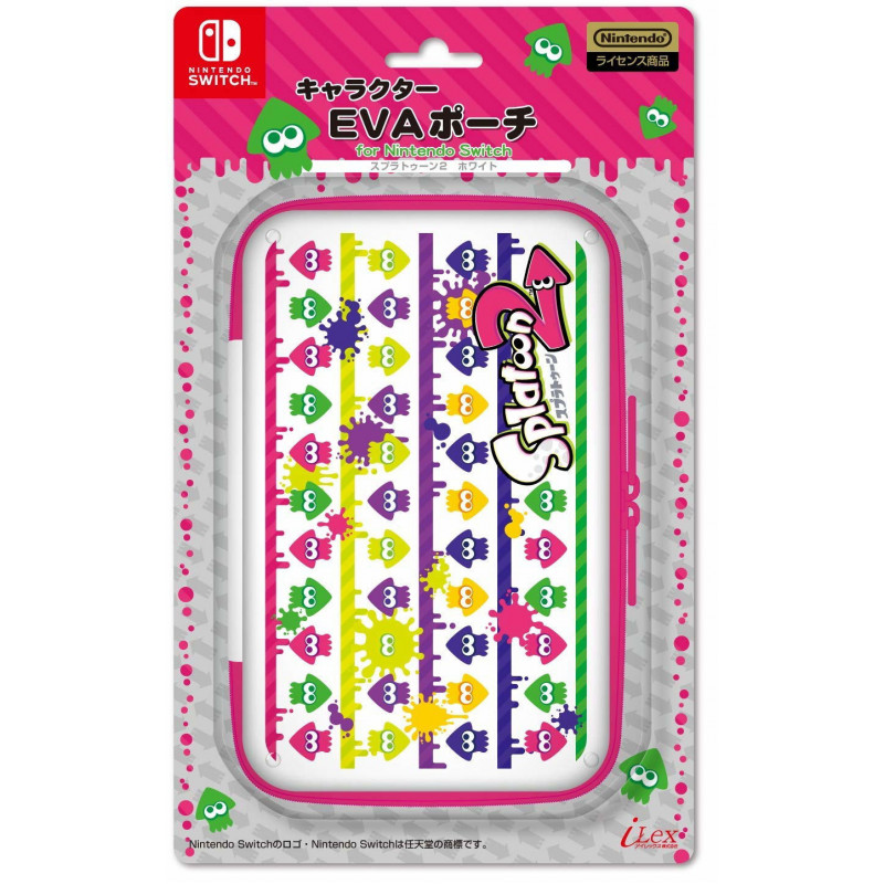 Splatoon 2 EVA Pouch for Nintendo Switch (White)