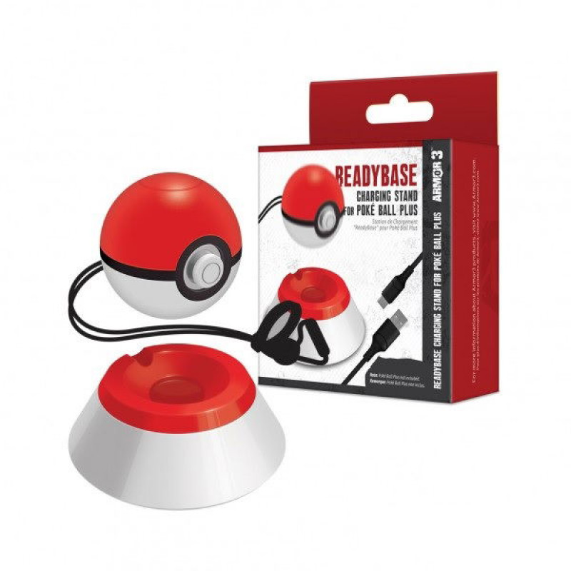 Armor3 ReadyBase Charging Stand for Poké Ball Plus