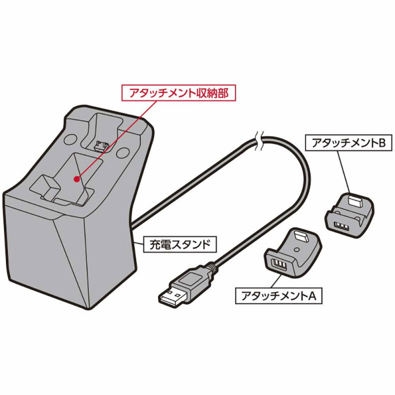 CYBER ?Charging Stand for Nintendo Switch