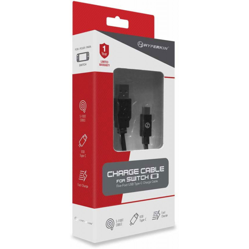 Hyperkin Charge Cable for Nintendo Switch