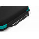 Large Capacity Semi-Hard Pouch for Nintendo Switch Lite (Black x Turquoise)